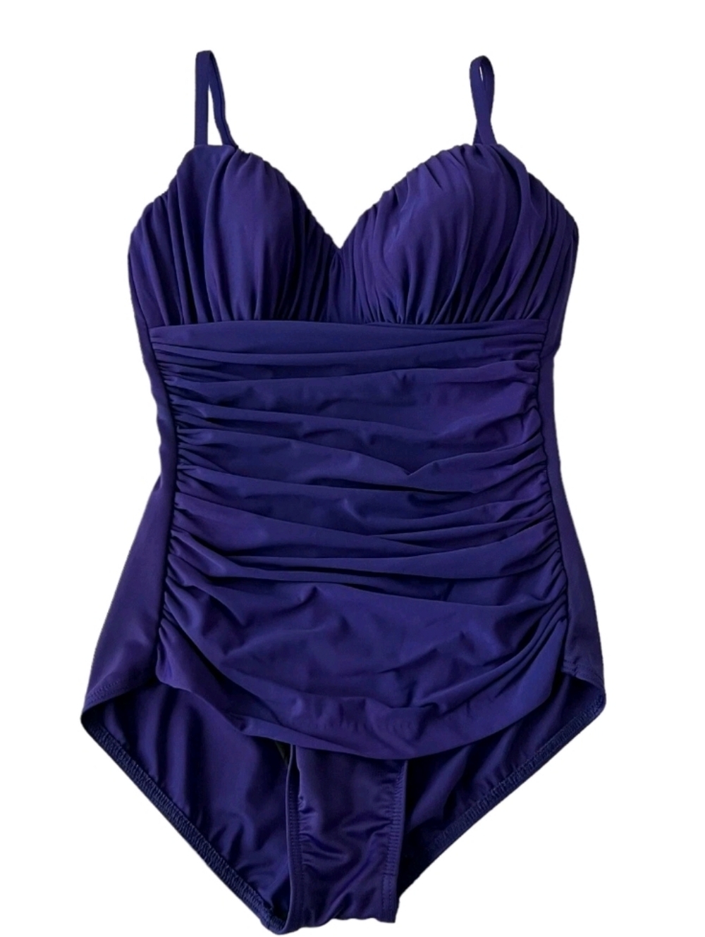 Miraclesuit! Deep Purple One-Piece Swimwear